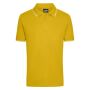 Men's Polo sun-yellow/white S