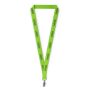 Polyester lanyard met reflecterende draden