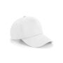 Authentic 5 Panel Cap white one size
