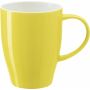 Porseleinen mok Paula geel