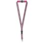 Afneembare polyester keycord met reflecterende overlay
