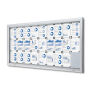 Vergrendelbaar Notitiebord Outdoor Met Gasveer 27x A4