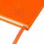 Gerecycled notitieboekje A5 Bloom oranje