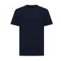 Iqoniq Kakadu relaxed gerecycled katoen t-shirt, donkerblauw (S)