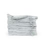 Organic 100% cotton Washcloth 16x21 cm, Silver Grey