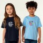 IMPERIAL KIDS - IMPERIAL kind t-shirt 190g - XXL - Hemels Blauw