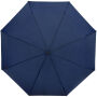 Birgit 21'' opvouwbare windproof gerecyclede PET-paraplu - Navy