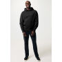 IQONIQ Yoho gerecycled katoen relaxed hoodie, zwart (XXXL)