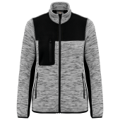 Light Grey Melange / Black
