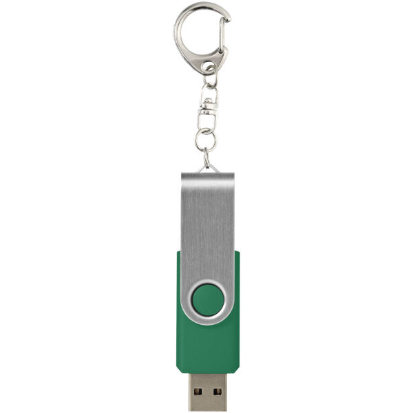 Rotate USB 3.0 met sleutelhanger - Groen - 64GB