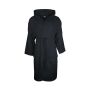 Bathrobe Deluxe Hooded Velours, 450 gr/m², Anthracite S/M