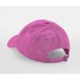 JUNIOR LOW PROFILE 6 PANEL DAD CAP, TRUE PINK, One size, BEECHFIELD