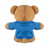 JACKIE - Teddybeer met T-shirt 23cm - Blauw