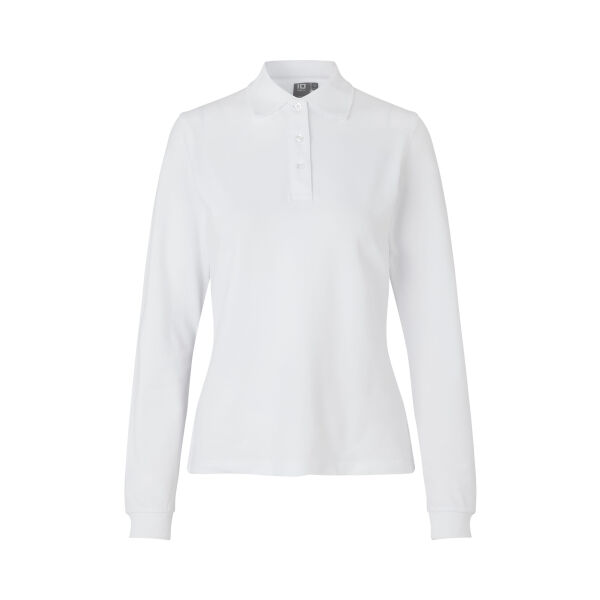 Poloshirt met lange mouw | stretch | dames Poloshirt met lange mouw | stretch | dames