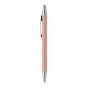 DANA - Gerecyclede aluminium balpen - Beige/rood