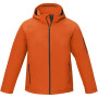 Notus men's padded softshell jacket - Orange - S