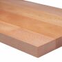 Plank trapgevelhuis beuken 40x20 cm Plank trapgevelhuis beuken 40x20 cm