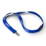 Polyester lanyard met reflecterende draden Polyester lanyard met reflecterende draden