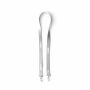 Polyester Pantone-gematchte zeefdruk keycord met 2 clips
