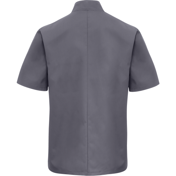 Short Sleeve Chefs Jacket Steel XS Short Sleeve Chefs Jacket Steel XS