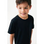 IQONIQ Koli kids lichtgewicht gerecycled katoen t-shirt, zwart (1112)