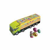 Medium truck met Paas chocolade, Wit, Paasmix