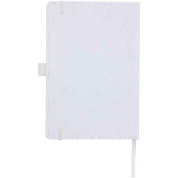 Thalaasa ocean-bound plastic hardcover notebook - White