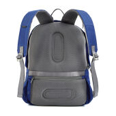 Bobby Soft, anti-diefstal rugzak, royal blue, grijs