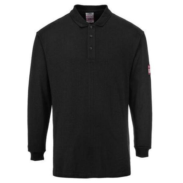 Vlamvertragende Antistatische lange mouw Polo Shirt