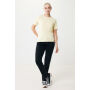 IQONIQ Sierra lichtgewicht gerecycled katoen t-shirt, cream yellow (XXS)