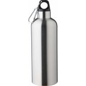 Gerecyclede roestvrijstalen dubbelwandige fles (500 ml) Lysandra zilver