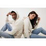 IQONIQ Rila lichtgewicht gerecycled katoen hoodie, ivory white (XL)