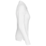Piqué-damespolo lange mouwen White M Piqué-damespolo lange mouwen White M