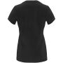 Capri damesshirt met korte mouwen - Zwart - 3XL