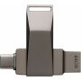 Zinklegering USB-stick Dorian - gun metal Zinklegering USB-stick Dorian - gun metal