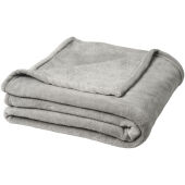 Bay extra zachte fleece deken - Grijs
