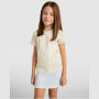 Breda biologisch katoenen kindershirt met korte mouwen - Geel - 7/8