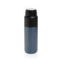 Thermocup RCS recycled geisoleerde fles met beker 500ml, donkerblauw