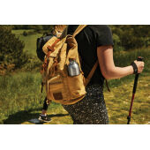 Black+Blum Stalen Water Fles 600ml, olijfgroen