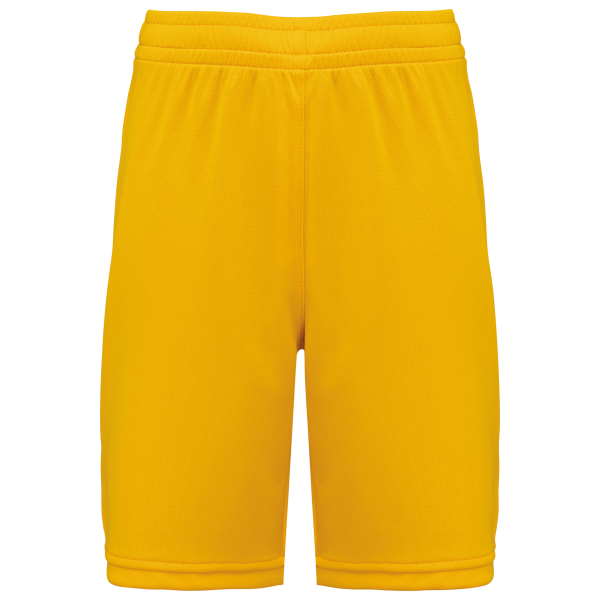 Basketshort voor heren Sporty Yellow S Basketshort voor heren Sporty Yellow S
