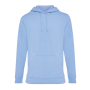 Iqoniq Jasper gerecycled katoen hoodie, sky blue (M)