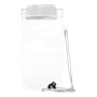 Transparant spatwaterdicht telefoontasje SMART SPLASH wit