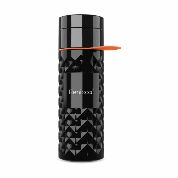 Join The Pipe Nairobi Ring Bottle Black 500 ml Flasche - schwarz/orange Join The Pipe Nairobi Ring Bottle Black 500 ml Flasche - schwarz/orange