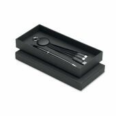 INTWOS - 2-delige geschenkset in doos - Zwart