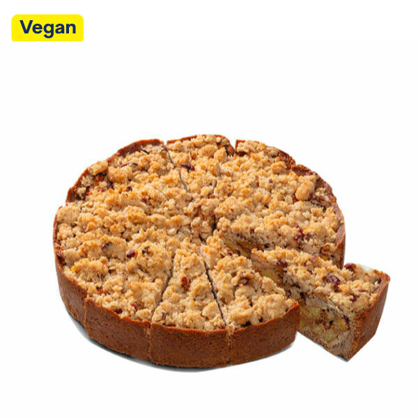 Willem-Pie I Vegan Appelkruimeltaart