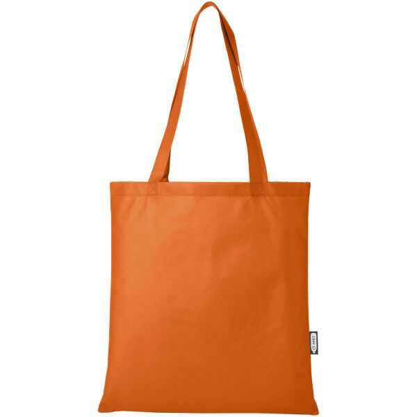 Zeus GRS recycled non-woven convention tote bag 6L - Orange