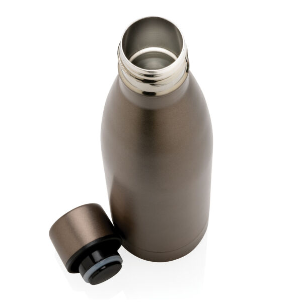 RCS gerecycled roestvrijstalen unikleur vacuümfles, bruin RCS gerecycled roestvrijstalen unikleur vacuümfles, bruin