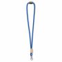 Polyester koord-keycord met bamboe plaatje