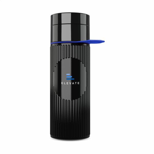 Join The Pipe Atlantis Ring Bottle Black 500 ml - schwarz/dunkelblau Join The Pipe Atlantis Ring Bottle Black 500 ml - schwarz/dunkelblau