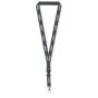 Afneembare polyester lanyard met reflectives Afneembare polyester lanyard met reflectives